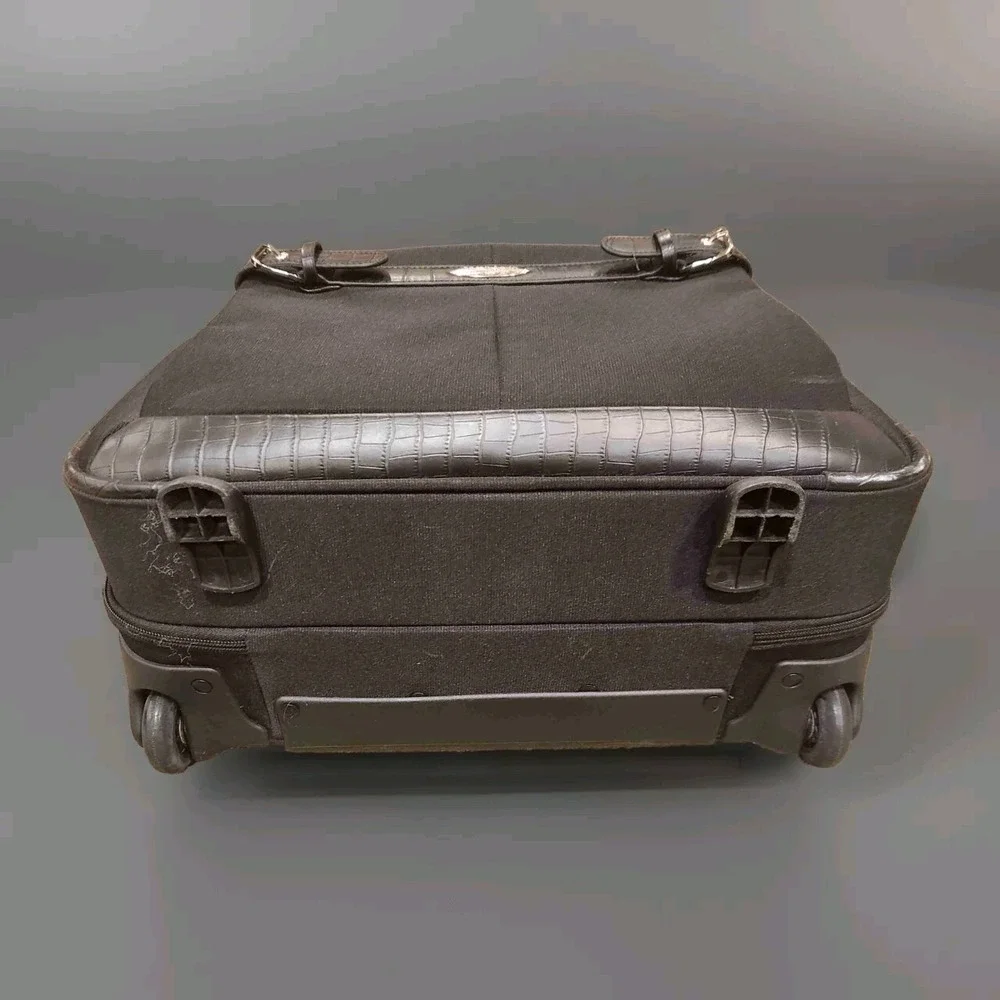Samsonite Roller Bag Black Overnight Suitcase Briefcase Luggage